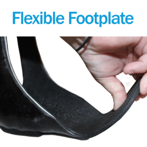 Carbon Fiber AFO with flexible footplate