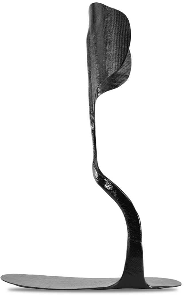 Prefab carbon fiber AFO braces – lightweight patented design by Kinetic Research