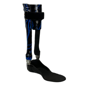 articulated ValgaNoodle carbon fiber AFO