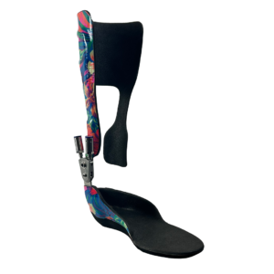 articulated ValgaNoodle carbon fiber AFO